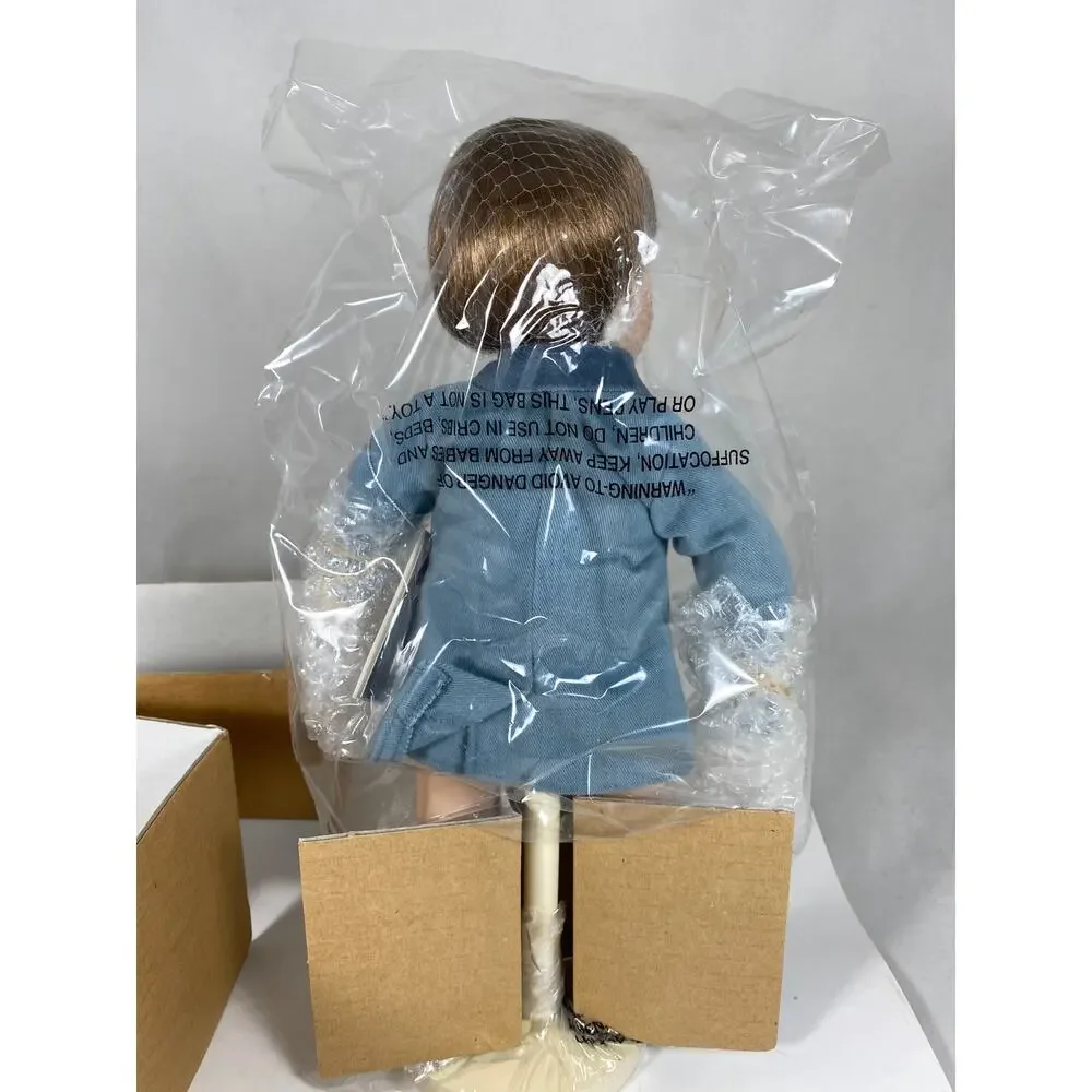 The Danbury Mint, A Farewell Salute, The John-John Porcelain Doll Collection NIB